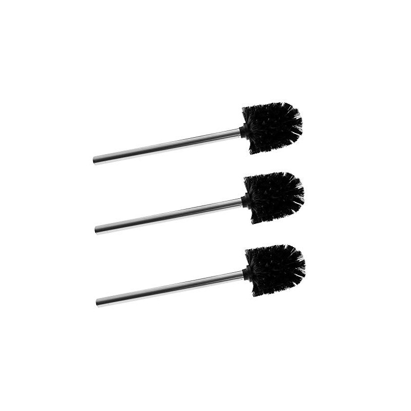 Novel Solutions Innoteck Essentials 3-Pack Toilet Replacment with Black Head.