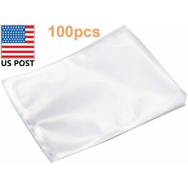 FoodSaver Vacuum Sealer Bags, BPA Free, Food Saver Storage Bags 8 x 12 Inch 100pcs