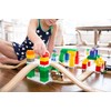 Block Platform Cross, Connect Wooden Train Tracks and Blocks/Bricks, Universal
