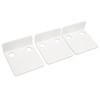 3 PCS Small Security Cameras Wall Shelf with 6 Cable