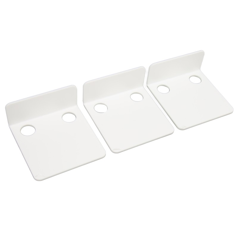 3 PCS Small Security Cameras Wall Shelf with 6 Cable