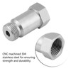 Spark Plug Non-foulers, 2 Pack O2 Sensor Extension O2 Stainless