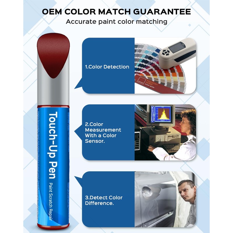 R-94 San Marino Red Touch Up Paint Kit Compatible with