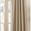 Curtainworks Marquee Faux Silk Pinch Pleat Curtain Panel, 30 by