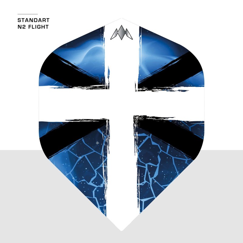 Mission Darts Josh Rock Dart Flights | 100 Micron Premium