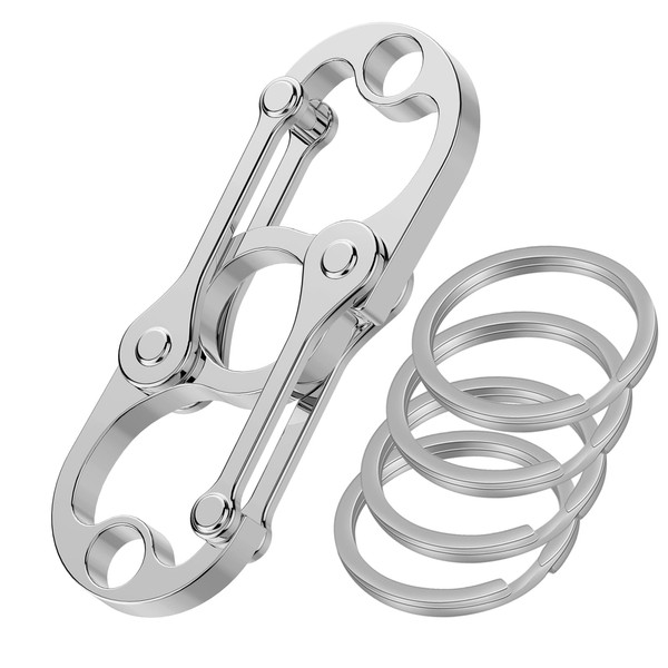 Yebongda Special Key Chain, Heavy Duty Carabiner Clip Keychain Opener