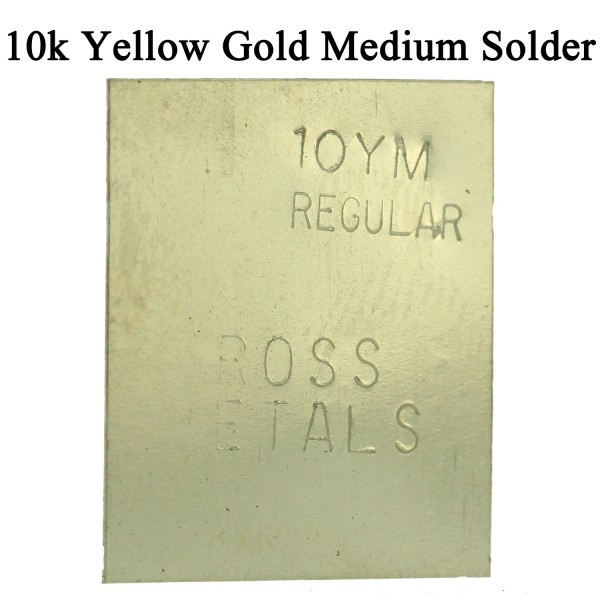 Ross Metals 10K Yellow Gold Medium Regular Solder One Gram