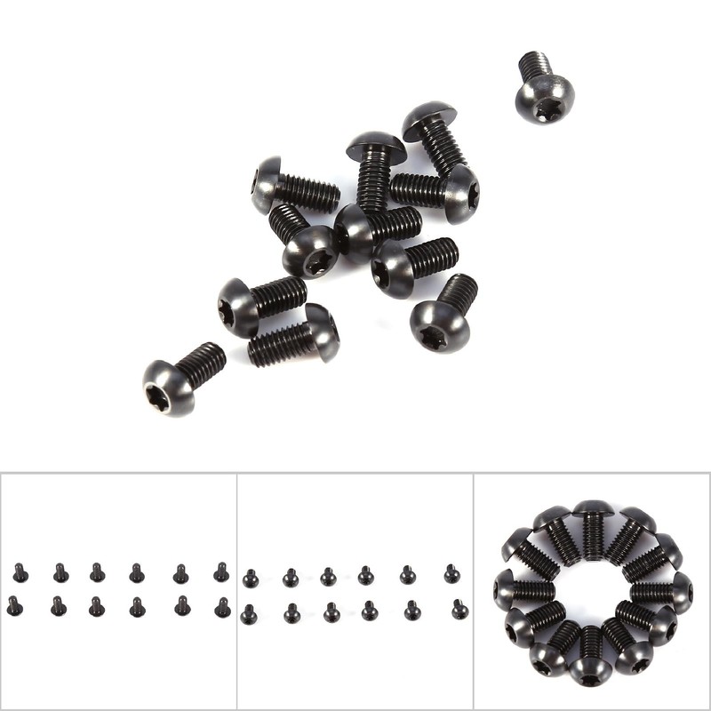 12pcs T25 Titanium Alloy Torx Head Bolt Disc Brake Screw