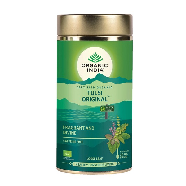Organic India Tulsi Original Loose Leaf Tea - 100gm Loose