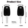 2pcs Keys for TSA007 TSA002 Master Luggage Keys, Universal TSA