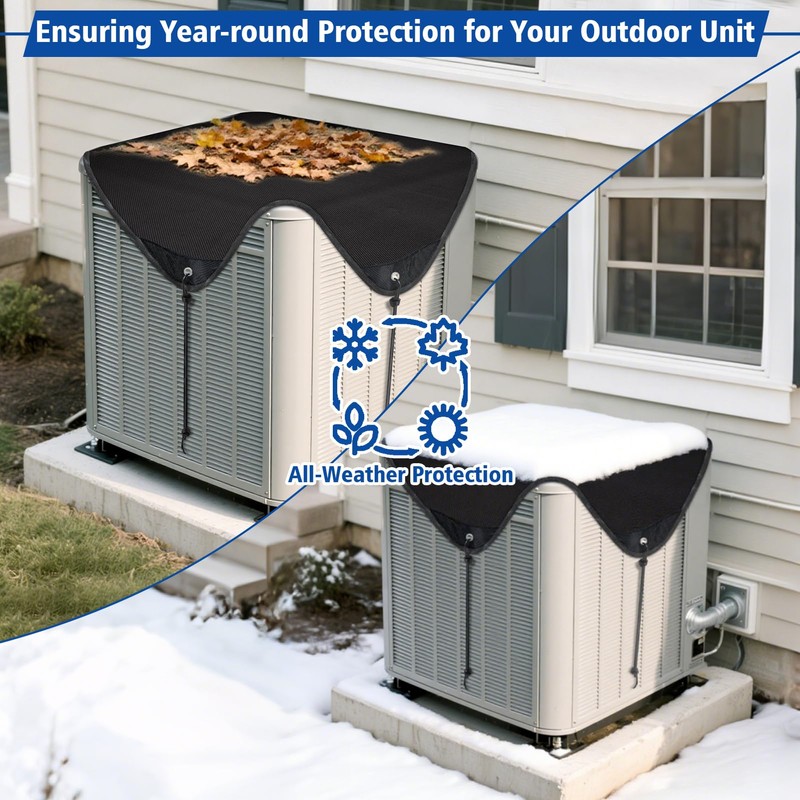 Svepndic Winter Air Conditioner Cover for Outside Units,36x36 Waterproof Central