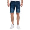 Rock Creek Men's Stretch Jeans Shorts H-415, darkblue, 42W
