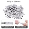 100 Pcs Small Sanding Bands, Mini Grit Sanding Bands 4mm