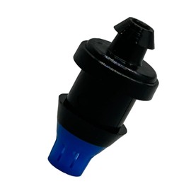 Olson Irrigation Vibra-Clean Pressure-Compensated Barbed Emitter, Single Outlet, 11/32 inch 1.0GPH 5-60PSI Drip Irrigation Spot Watering Dripper/Emitter (25)