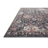 Loloi Cassandra Collection CSN-03 Charcoal/Rust 5'-3" x 7'-9" Area Rug