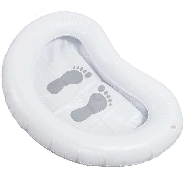 Inflatable Swimming Pool Foot Bath Foldable Foot Soaking Bath Basin