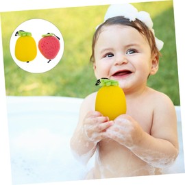 Ipetboom 5pcs Sponge Exfoliating Scrubbers Body Scrubbers Shower Cleaning Brush Random Color