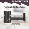 Fixirons Speaker Wall Mount Heavy Duty Adjustable for 4positions& 180°