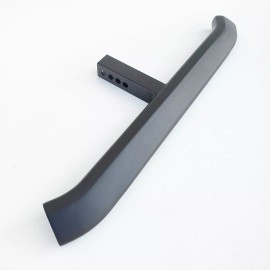 MECHANIC FORCE 36" Long 2" Receiver Trailer Tow Hitch Step Bar Black Slant Truck Bed Universal