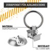 Safetytex Single End Fitting with Lashing Point for Airline Rail