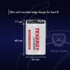 Tenergy 9V Lithium Batteries, 1200mah Non-Rechargeable Batteries, 10 Years Shelf