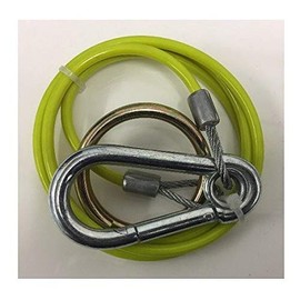 GENUINE BREAKAWAY CABLE YELLOW WITH BURST RING FOR TRAILER AND CARAVAN MP5015B MAYPOLE