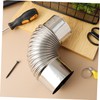 TEHAUX Stainless Steel Elbow Chimney Flue for Wood Stoves Lightweight