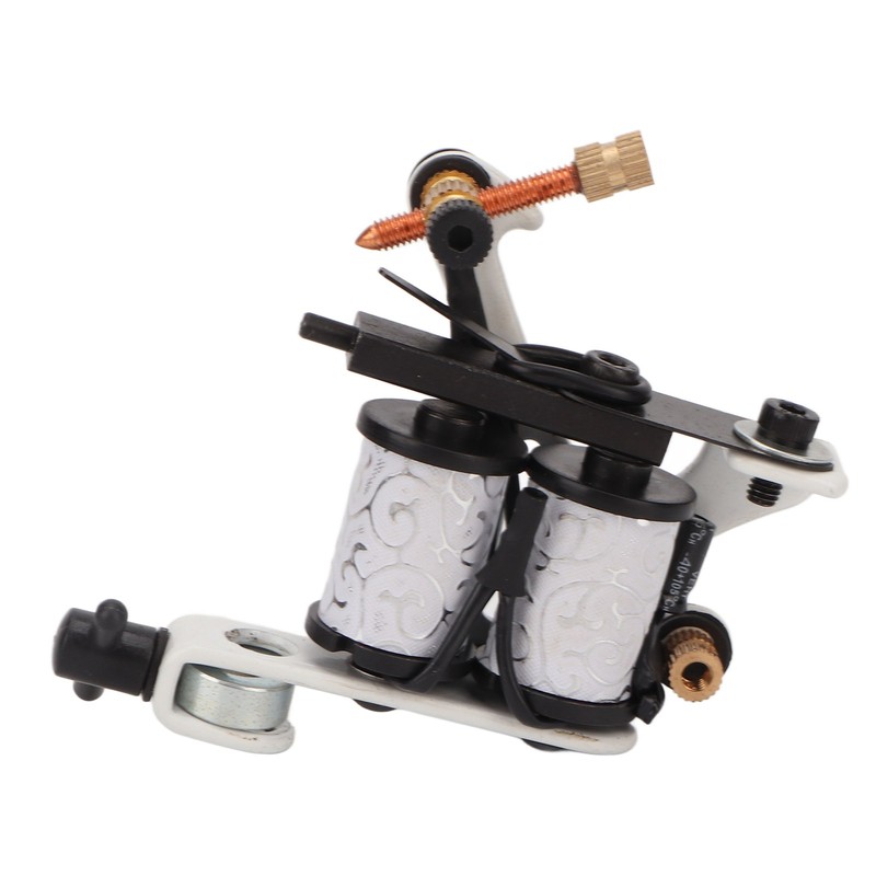 Tattoo Coil Machine 10 Wraps Lightweight Precise Liner Shader Stable