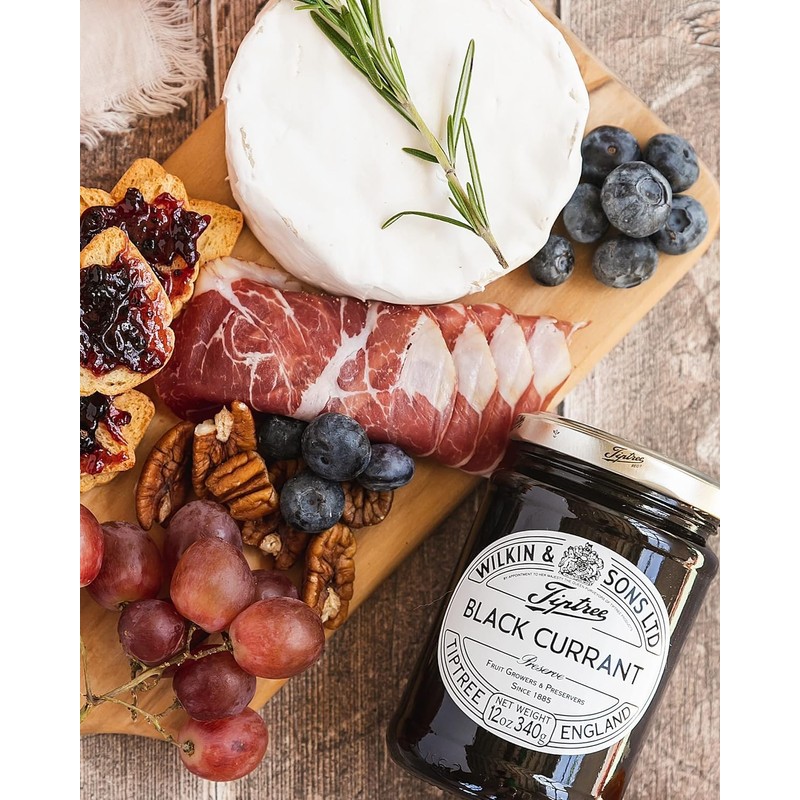 Tiptree Black Currant Preserve 12oz Jar by Wilkin & Sons