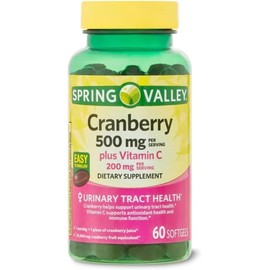 vsl Home Cranberry Dietary Supplement Softgels, 500mg, 60 Count