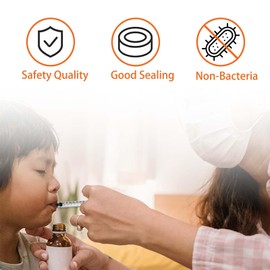 Postuvix 1ml Dispensing Measuring Tool: 10Pcs Multiple Uses Distribution Measuring Tools 30G 13mm Individually Packaging Plastic Syringes for Lab Accessories Pet Feeding Craft Supplies