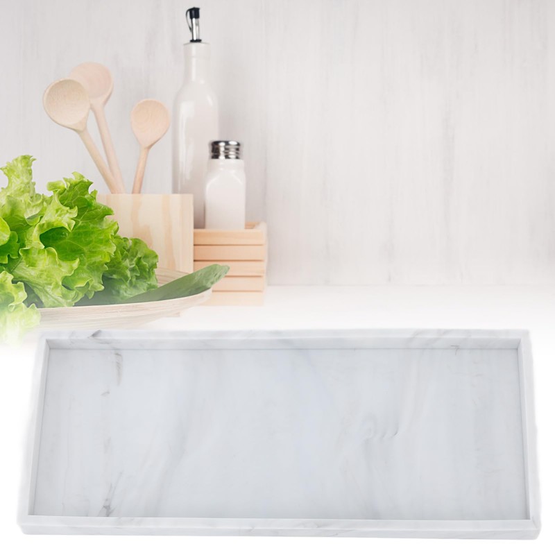 Bandeja de Baño para Mostrador, Bandeja de Tocador de Silicona