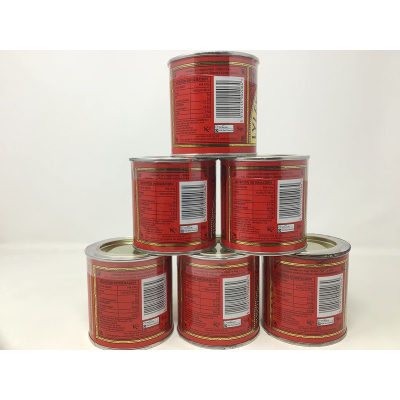 Lyle's Black Treacle, 16-Ounce Containers (Pack of 6)