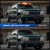 LED Cab Roof Marker Lights Compatible with Silverado Sierra 1500