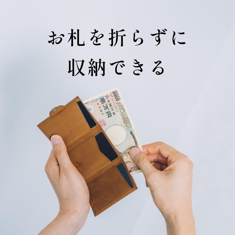 ALIMM Mini Wallet, Men's, Mini Wallet, Small Wallet, Compact Wallet,
