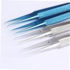 jojofuny Titanium Alloy Curved Tip Tweezers Precision Tweezers for Electronics
