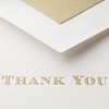 Crane & Co. Gold Hand Engraved Thank You Notes (CT1308),Pearl