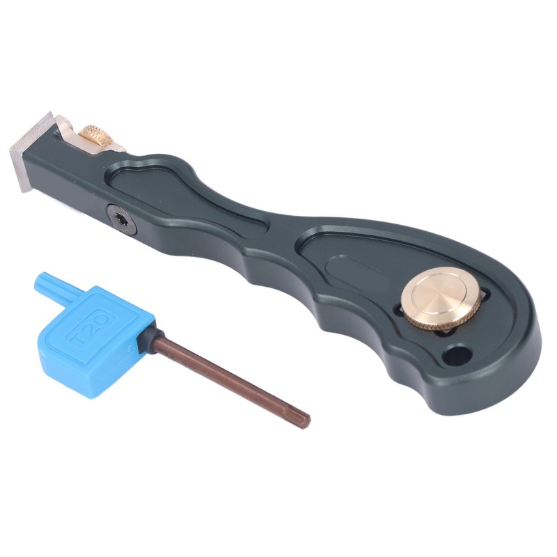 Wood Carbide Insert Scraper Mini Glue Remover Aluminum Alloy Handle