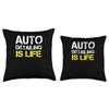 Auto Detailing Car Detailer Throw Pillow