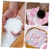 TEHAUX 60000pcs White Balls Micro Floam Beads Foam Beads Balls