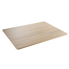 Universal Tabletop 48"x36", Solid One-Piece Melamine Table Top, Restaurant Desk DIY, Home and Office Countertop, Oak/Grey Tone