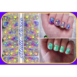 Color Nail Polish Strips, 16ct. Custom. Multiverse Read Description Below