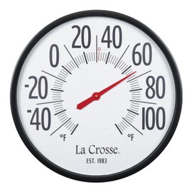 La Crosse 104-3056 Emperor Size 22-Inch Analog Dial Thermometer