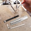 SANTUO 3pcs Ring Stretcher Tool Kit 7-14 Expanding Ring Mandrel