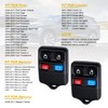 4 Button Keyless Entry Remote Control Key Fob Compatible with