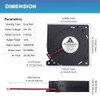 GDSTIME Brushless Radial Blower Fan High Speed 24V DC Centrifugal