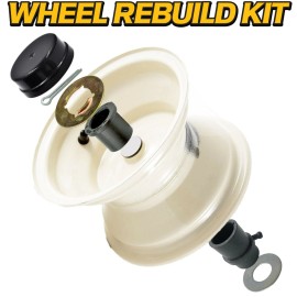 HD Switch Front Wheel Bearing Rebuild kit fits Cub Cadet XT1-LT42 ZT1-LT46 XT1-LT50 Enduro