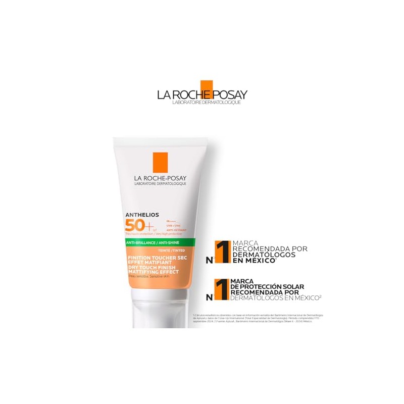 Roche Posay Anthelios Toque Seco Color Fps Protector Solar Facial