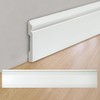 8 Pcs Wall Baseboard Molding Trim 47.2 x 3.15 in,
