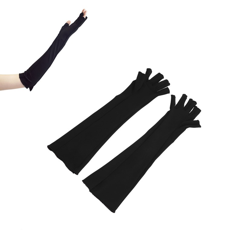 1 Pair Arthritis Compression Gloves Fingerless Compression Gloves for Women